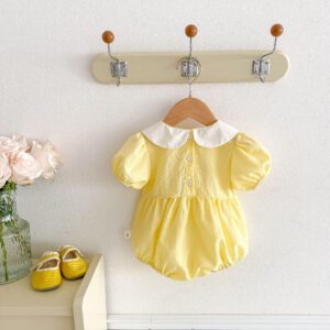y621 - Embroidered Bodysuit - 图片 6