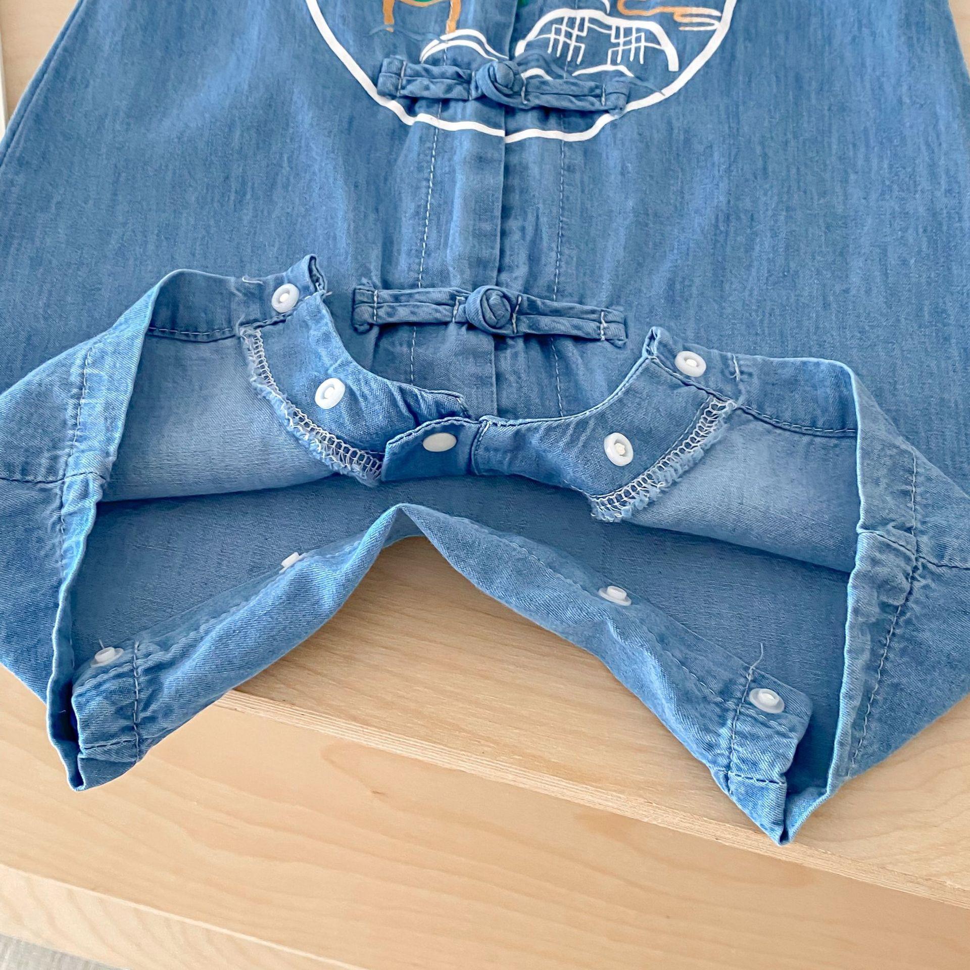 y626 - CNY Collections - Denim Jumper - Image 3