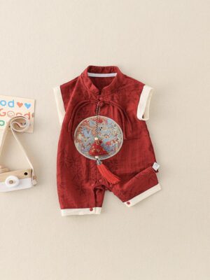 y634 - CNY Collections - Tang Suit Jumper - 图片 3