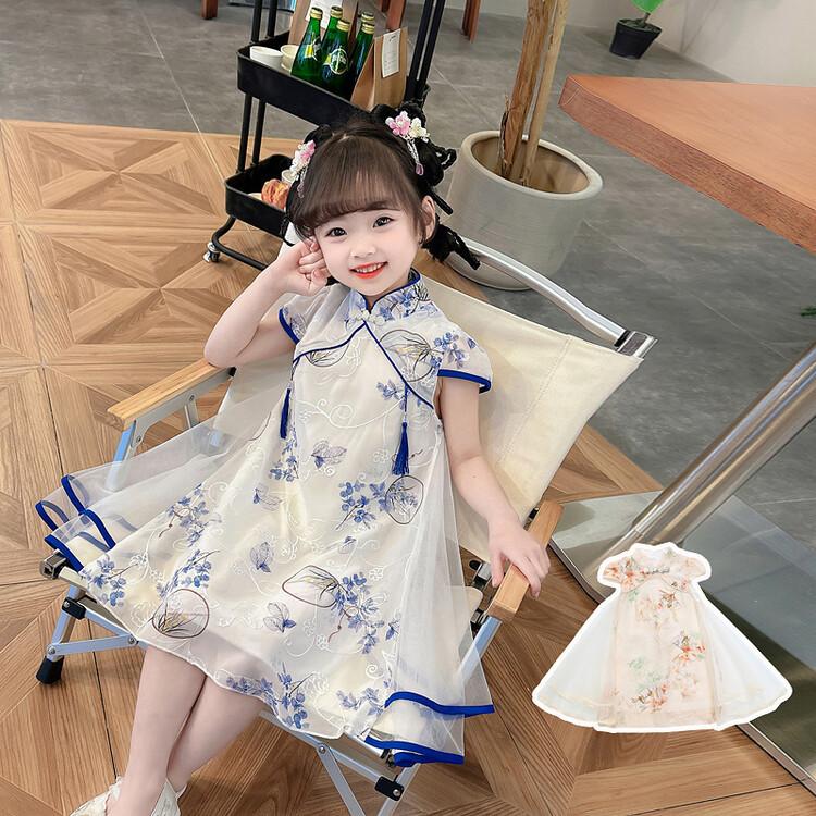 y667 -CNY Collections - Floral Cheongsam Dress - 图片 2