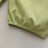 y649 - Green Pocket Dinosaur Overalls And Short Sleeve Set - Image 7
