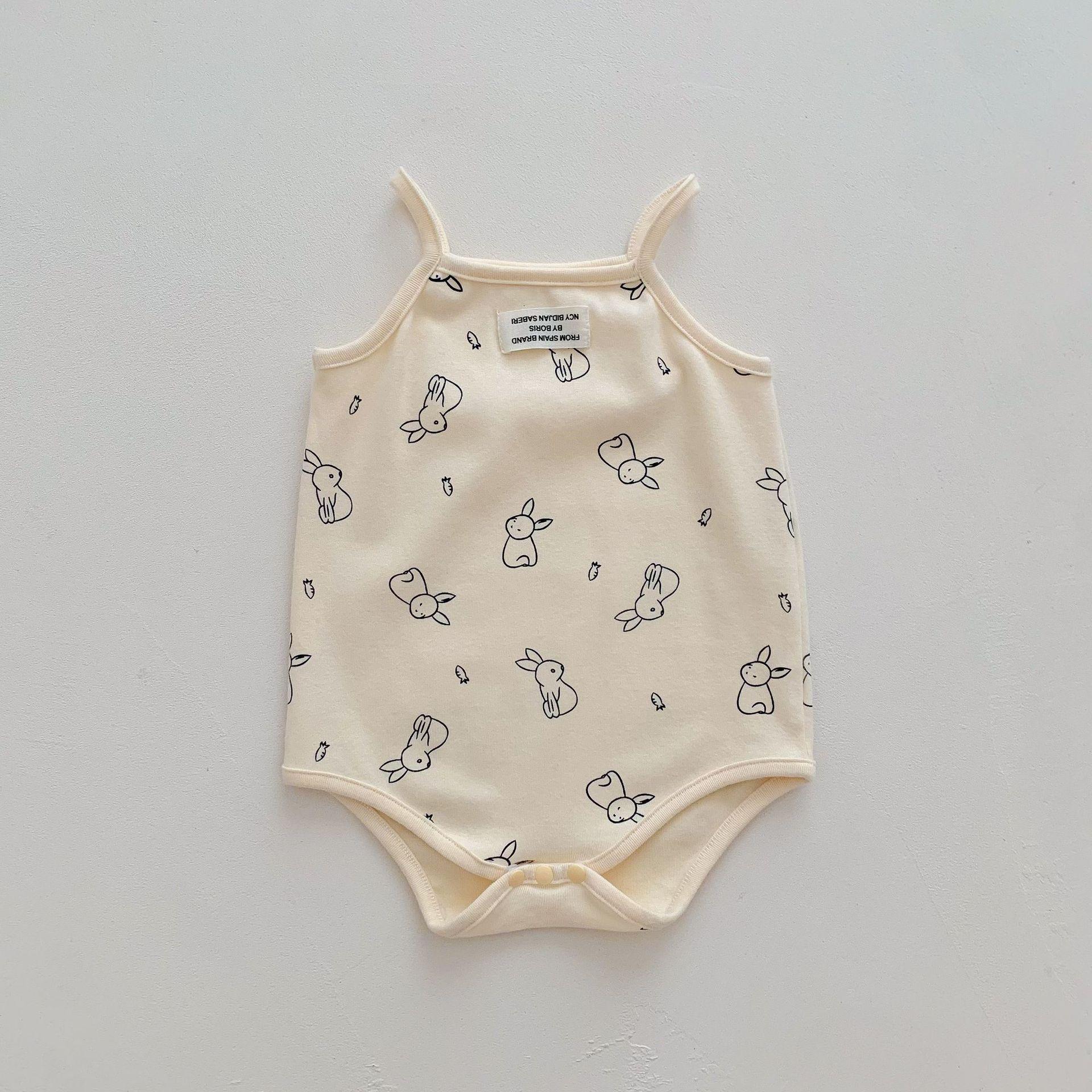 y717 - Sleeveless Romper Cute Pattern - Image 8
