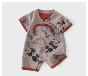 y549 - CNY Collections _ Chinese Style Panda Bamboo Jumper - Image 2