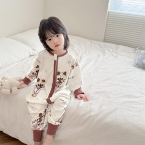 y747 - Spring And Autumn Pure Cotton Pajamas 睡袋 - 图片 7