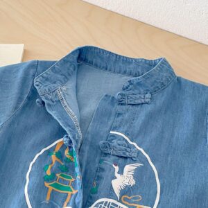 y626 - CNY Collections - Denim Jumper - 图片 6