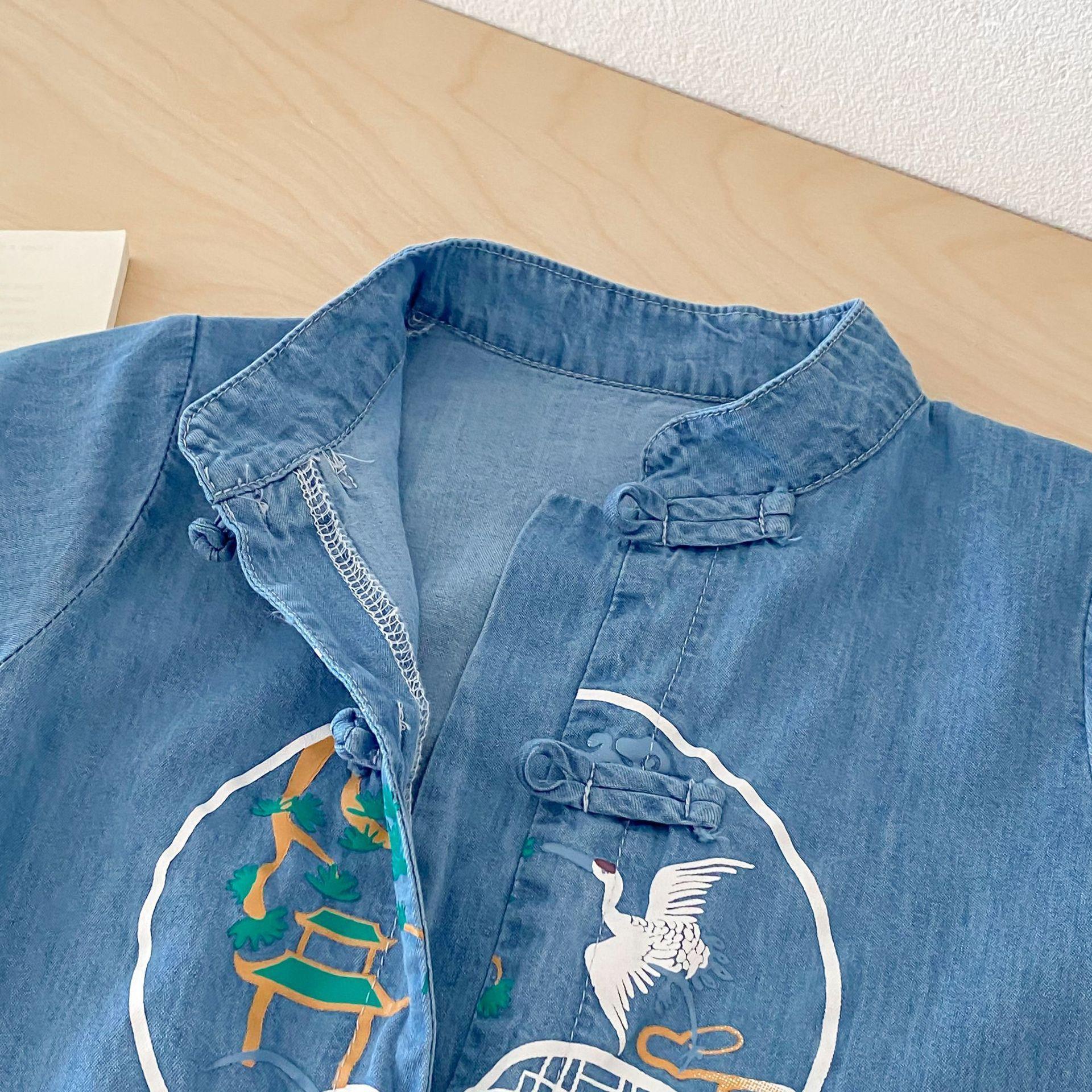 y626 - CNY Collections - Denim Jumper - Image 6