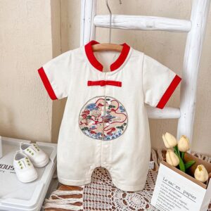 y572 - CNY Collections - Chinese style bodysuit - Image 3