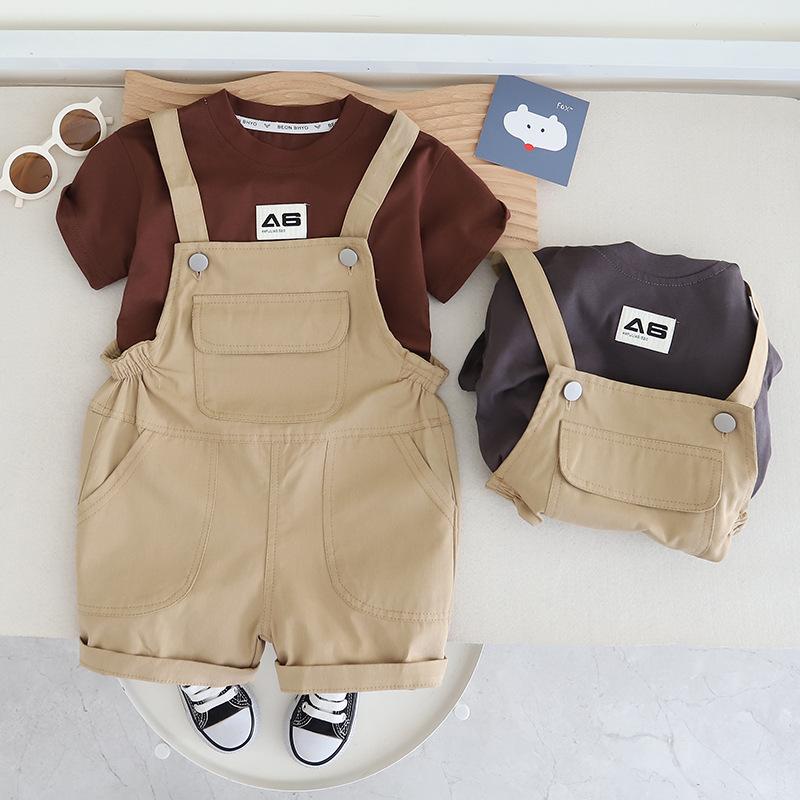 y636 - Short-Sleeved Overalls - Image 1