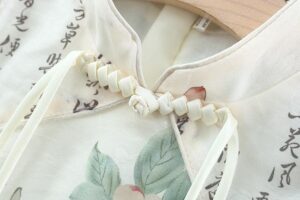 y510 - CNY Collections _ Chinese Style Lotus Short Sleeves Cheongsam - 图片 3