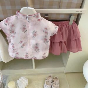 y469 - CNY Collections - Hanfu Short Skirt Two Piece Set - 图片 6