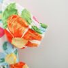 y542 - Summer Flowers Short Sleeves Dress With Bag - Image 6