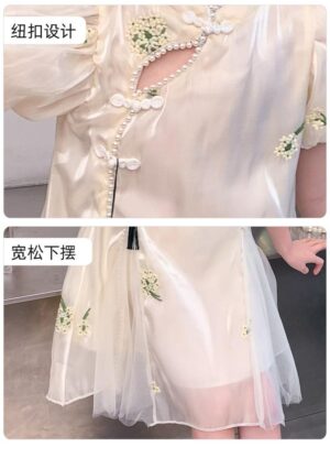 y565 - CNY Collections - Chinese Style Summer Cheongsam - 图片 6