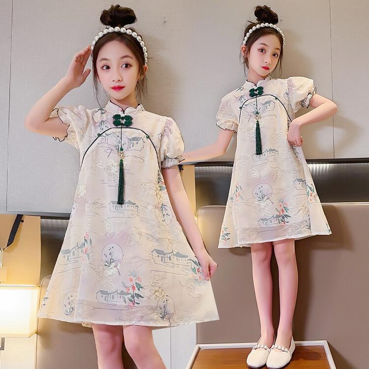 y684 - CNY Collections - Jiangnan Water Town Dress - Image 1
