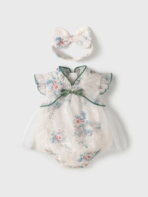 y691 - CNY Collections - Chinese Button Dress - 图片 3