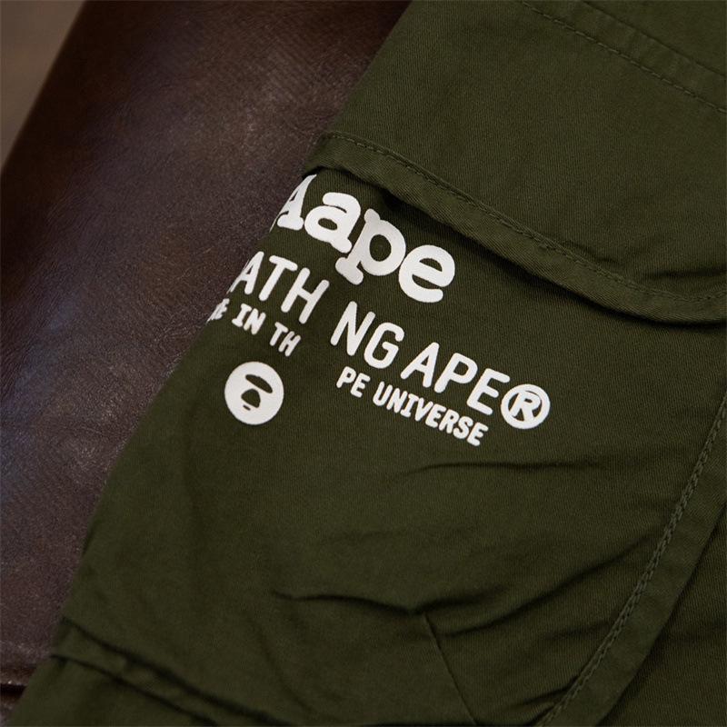 y524 - Casual Elastic Waist Shorts - 图片 3