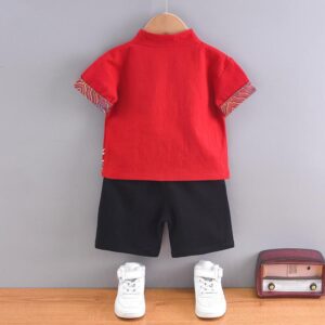 y562 - CNY Collections - One-Year-Old Short-Sleeved Suit - 图片 4