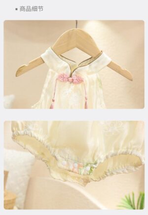 y683 -  CNY Collections - Sleeveless Princess Cheongsam - 图片 4