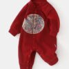 y553 - CNY Collections _ Chinese Style Red Dragon Embroidery Long Sleeves Jumper - Image 2
