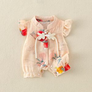 y630 - CNY Collections _ Pomegranate Flying Sleeves Jumper - Image 3