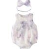 y699 - CNY Collections _ Chinese Style Purple Sleeveless Romper With Headband - Image 6