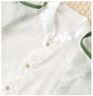 y608 - CNY Collections – Short Sleeve Chinese Jumpsuit - 图片 5