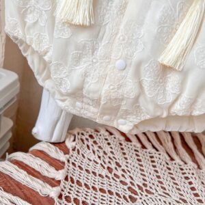 y579 - CNY Collections - Thin Flying Sleeves Romper - 图片 6
