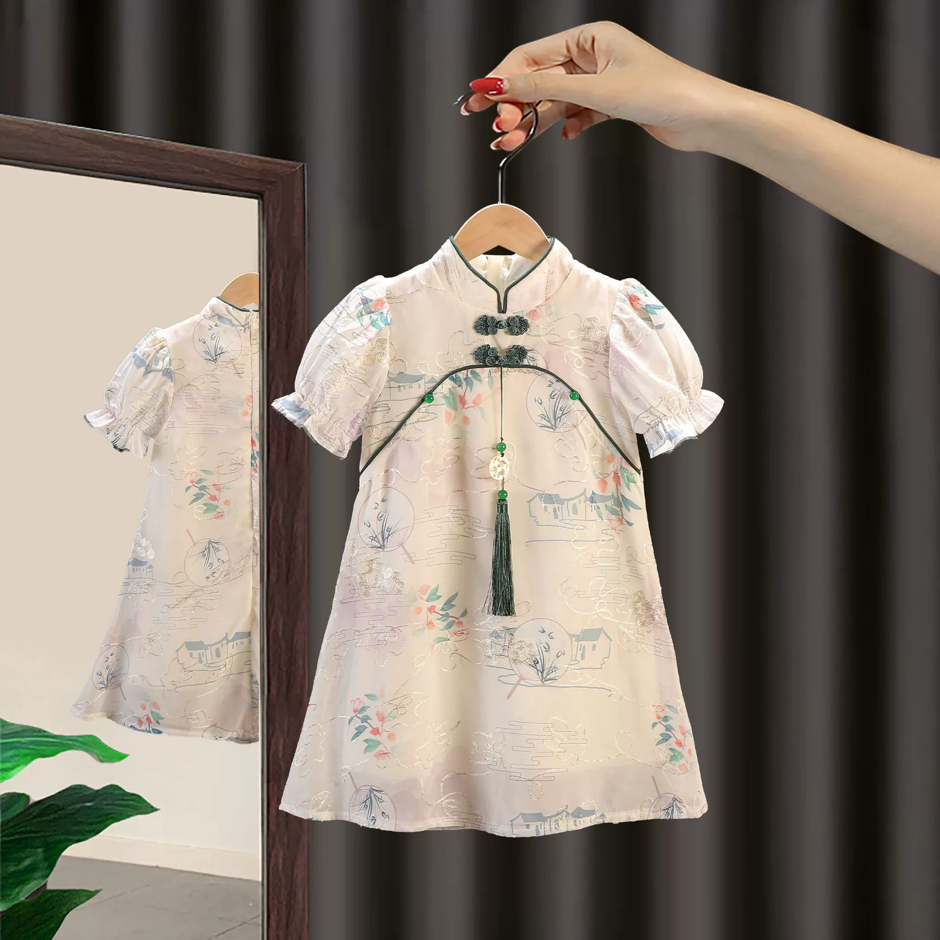 y684 - CNY Collections - Jiangnan Water Town Dress - Image 5