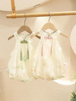 y683 -  CNY Collections - Sleeveless Princess Cheongsam - 图片 6