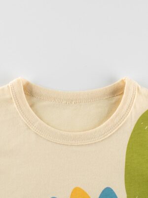 y511 - Crew Neck Short Sleeve Sweatshirt - 图片 5