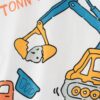 y650 - Summer Boy Excavator Tonn T-shirt - 图片 3