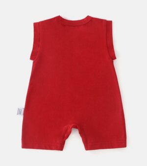 y554 - CNY Collections _ Chinese Style Red Bliss Cartoon Dragon Sleeveless Jumper - 图片 4