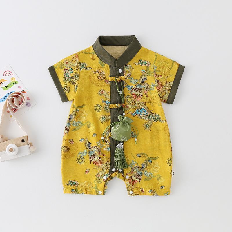 y605 - CNY Collections - Phoenix Wings Jumpsuit - Image 1