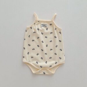 y717 - Sleeveless Romper Cute Pattern - 图片 6