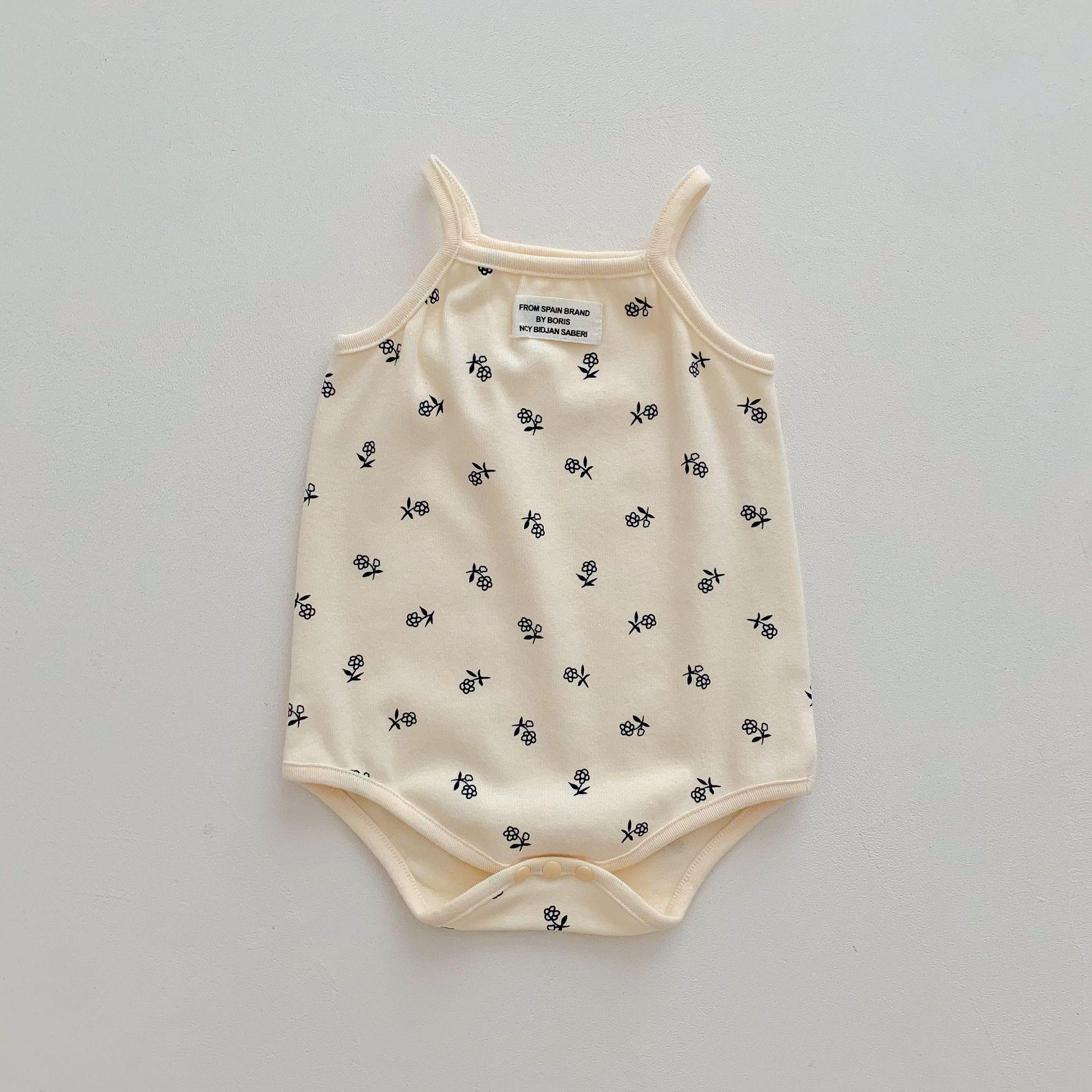 y717 - Sleeveless Romper Cute Pattern - Image 6