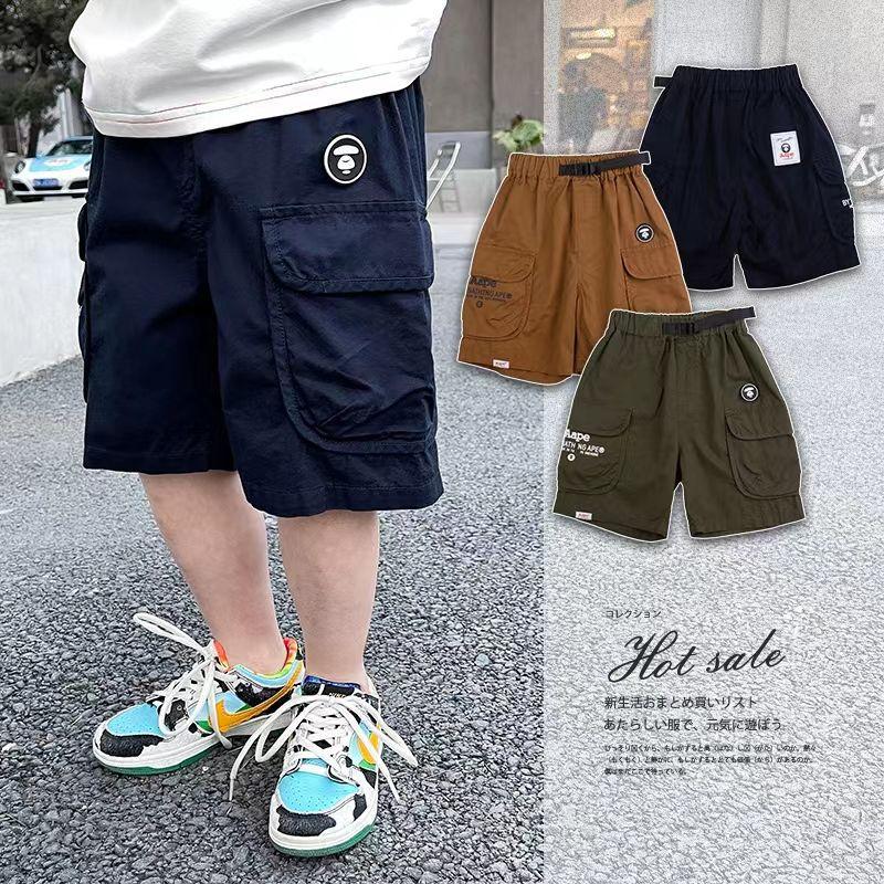 y524 - Casual Elastic Waist Shorts - 图片 9
