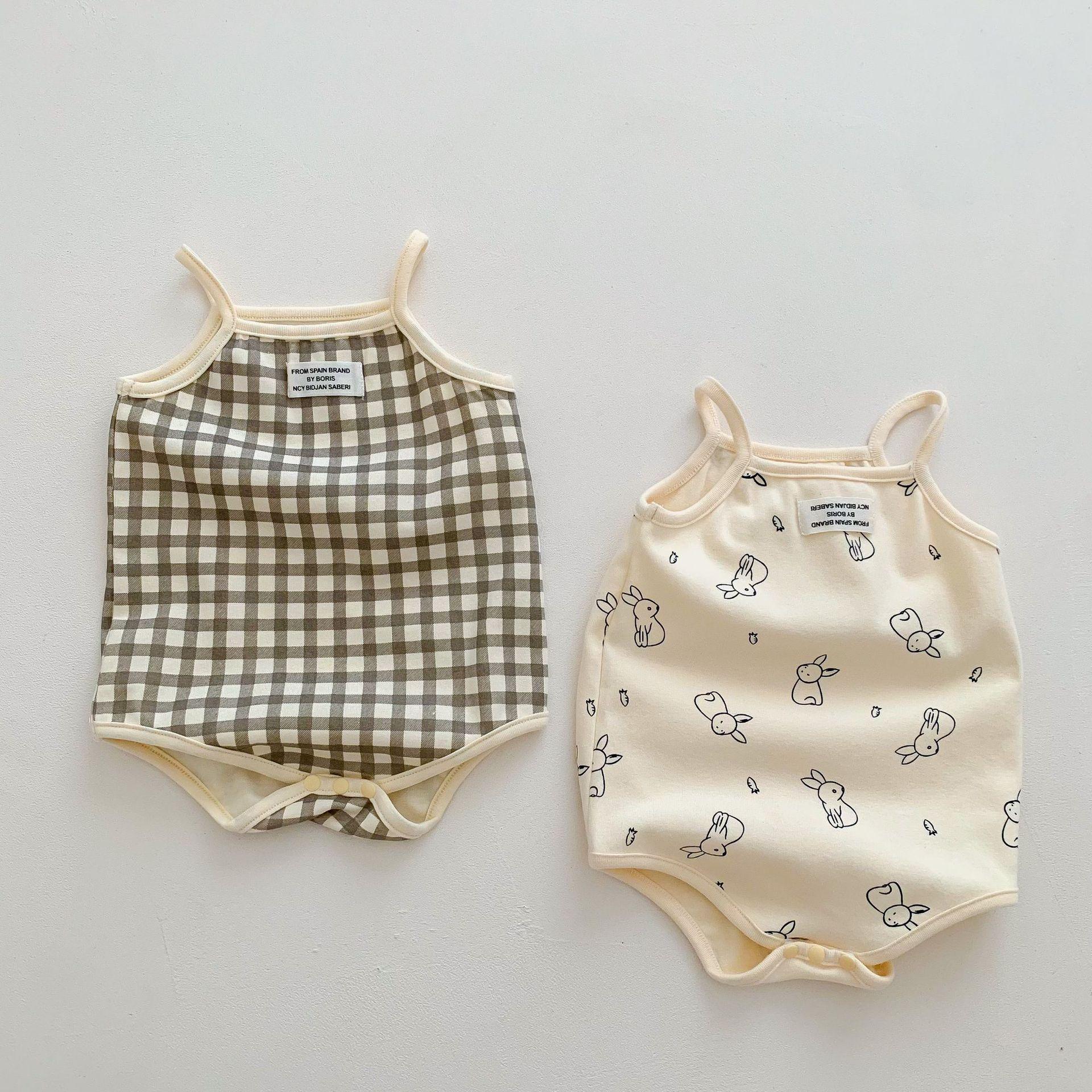 y717 - Sleeveless Romper Cute Pattern - Image 10