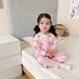 y747 - Spring And Autumn Pure Cotton Pajamas 睡袋 - 图片 23