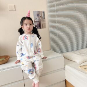 y747 - Spring And Autumn Pure Cotton Pajamas 睡袋 - 图片 27