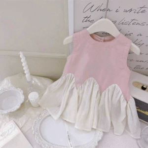 y504 - Spliced ​​Dress - 图片 2