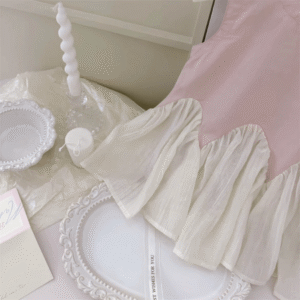 y504 - Spliced ​​Dress - 图片 3