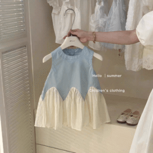 y504 - Spliced ​​Dress - 图片 8