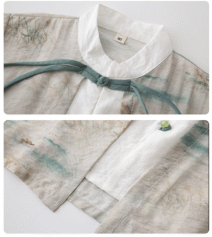y639 - CNY Collections - Green Water Village Hanfu Set - 图片 5