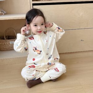 y747 - Spring And Autumn Pure Cotton Pajamas 睡袋 - 图片 42