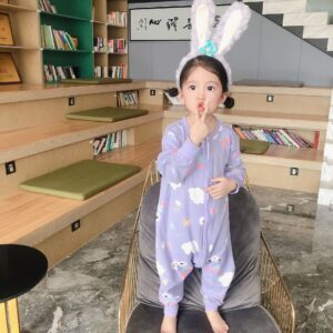 y747 - Spring And Autumn Pure Cotton Pajamas 睡袋 - 图片 26