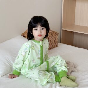 y747 - Spring And Autumn Pure Cotton Pajamas 睡袋 - 图片 46