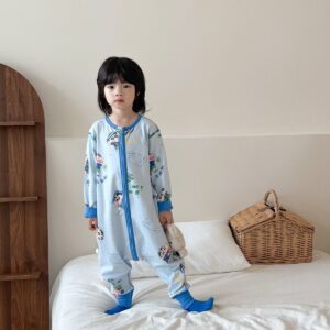 y747 - Spring And Autumn Pure Cotton Pajamas 睡袋 - 图片 44