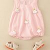 y754 - 3D Little Duck & Mushroom Romper - 图片 7
