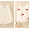 y754 - 3D Little Duck & Mushroom Romper - 图片 4