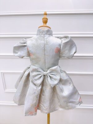 y750 - Light Grey Princess Dress - 图片 2