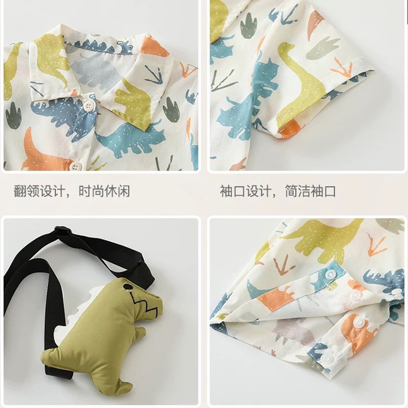 y764 - Dinosaur Shirt Jumper - Image 2